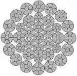 Стальной канат PYTHON Compac 35 (35xK7) 35 мм, sS Galv, 1960 N/mm2 — фото превью