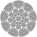 Стальной канат PYTHON Power 9S (9xK19) 22 мм, sZ Galv, 1960 N/mm2 — фото превью