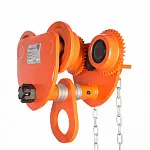 Тележка для тали TOR тип Б (GCL) с цепным приводом г/п 1 т, L=6 м — фото превью