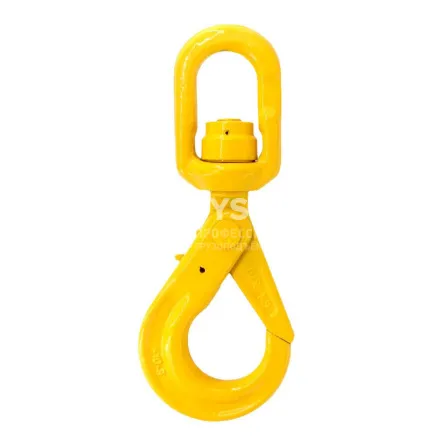 Крюк самозакрывающийся с вертлюгом Haklift VAKL16 г/п 8 т, 8 класс - дополнительное фото 1