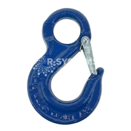 Крюк чалочный с защелкой и проушиной Haklift SALKA1078 г/п 2,5 т, 10 класс Крюк чалочный с защелкой и проушиной Haklift SALKA1078 г/п 2,5 т, 10 класс - основное фото