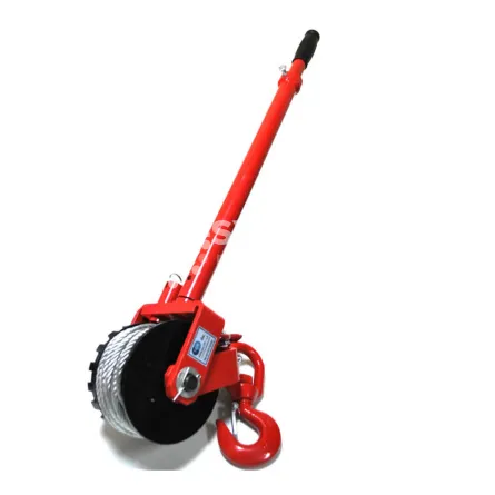 Лебедка ручная рычажная TOR ЛР-0,63, длина троса 9 м - дополнительное фото 1