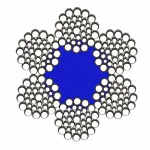 Стальной канат ГОСТ 7668-80 18 мм Г-В-Н-Р-Т-1770/180 ПП А1 — фото превью