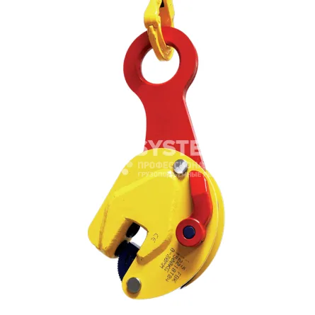 Захват вертикальный балочный Terrier 1.5 FBK г/п 1,5 т, балка 0-20 мм - основное фото