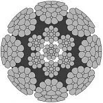 Стальной канат PYTHON Super 8S (8xK25) 35 мм, zS Galv, 1960 N/mm2 — фото превью