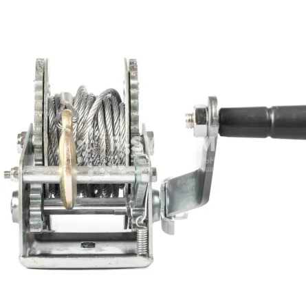 Лебедка ручная барабанная TOR ЛФ-2500 (FD) г/п 1 т, L=20 м - дополнительное фото 1