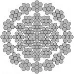 Стальной канат PYTHON Classic 35 (35x7) 13 мм, sS Galv, 1960 N/mm2 — фото превью