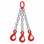 Строп цепной трехветвевой 3СЦ 26,5 т, 1,5 м, 8 класс — фото превью