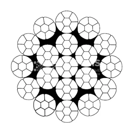 Стальной канат 19xK7 10 мм, zZ Galv, 2160 N/mm2 Стальной канат 19xK7 10 мм, zZ Galv, 2160 N/mm2 - основное фото