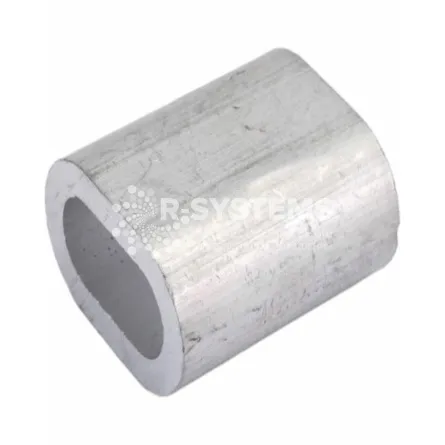 Втулка алюминиевая обжимная 8 мм, DIN 3093, - основное фото